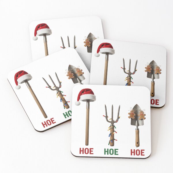 Item preview, HOE. HOE. HOE. - Christmas Gardening Tools designed and sold by ilkami.