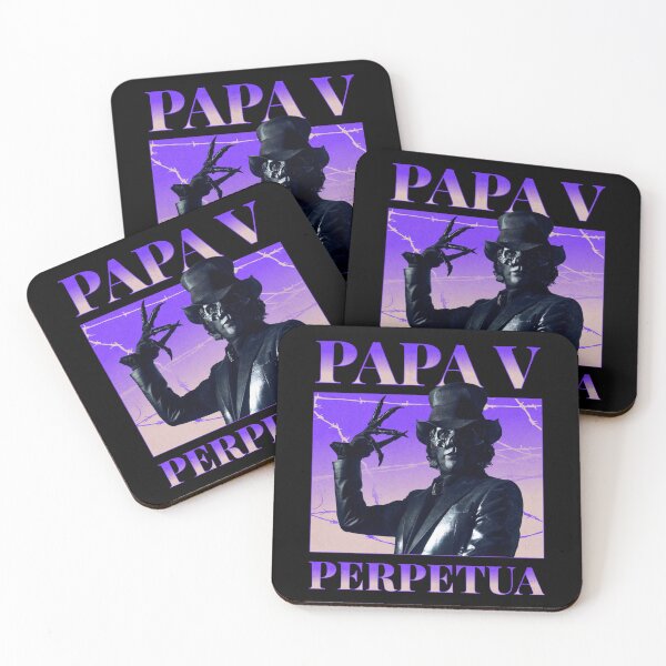 Item preview, Papa V Perpetua Retro Bootleg Style Homage designed and sold by fusedtees.