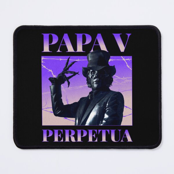 Item preview, Papa V Perpetua Retro Bootleg Style Homage designed and sold by fusedtees.