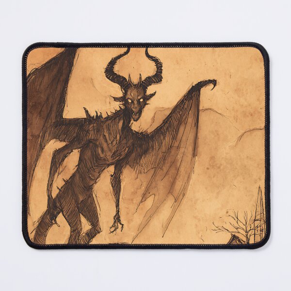 Item preview, Cryptid Creatures: Jersey Devil designed and sold by bapupa.