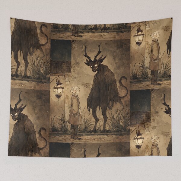 Item preview, Cryptid Creatures: Pine Barrens Jersey Devil designed and sold by bapupa.