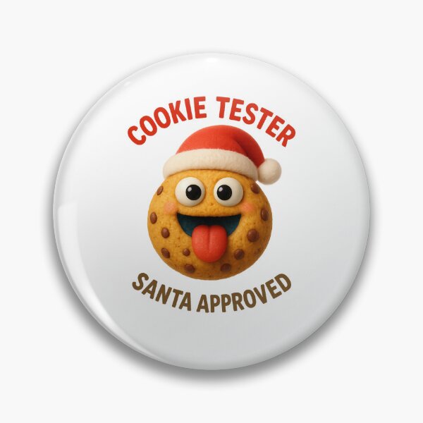 Item preview, Cute Cookie Tester - Santa Approved | Kawaii Fun Christmas Art designed and sold by Moons Studio.