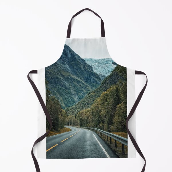 Item preview, Highway Towards Mountains Photographic Print designed and sold by Mother-Nature65.