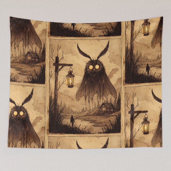 Item preview, Cryptid Creatures: Mothman designed and sold by bapupa.