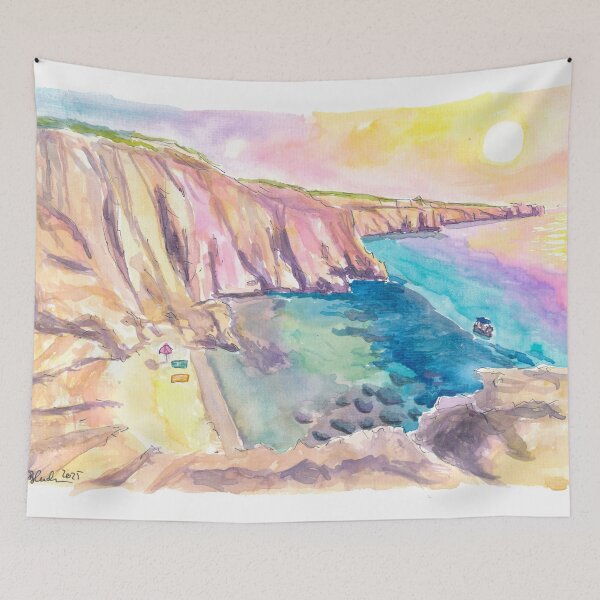 Item preview, Hidden Paradise Island Tsigrado Beach Milos Greece Coastal designed and sold by artshop77.