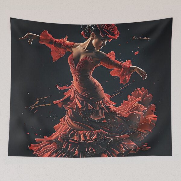 Item preview, Flamenco Bloom designed and sold by ONYX Pixee.