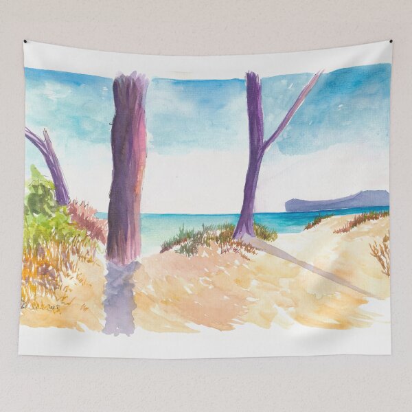 Item preview, Beach Dunes in Sardinia near Alghero Platja de Maria Pia designed and sold by artshop77.