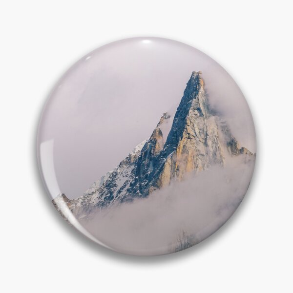 Item preview, Mountain Peak Through Mist Photographic Print designed and sold by Mother-Nature65.