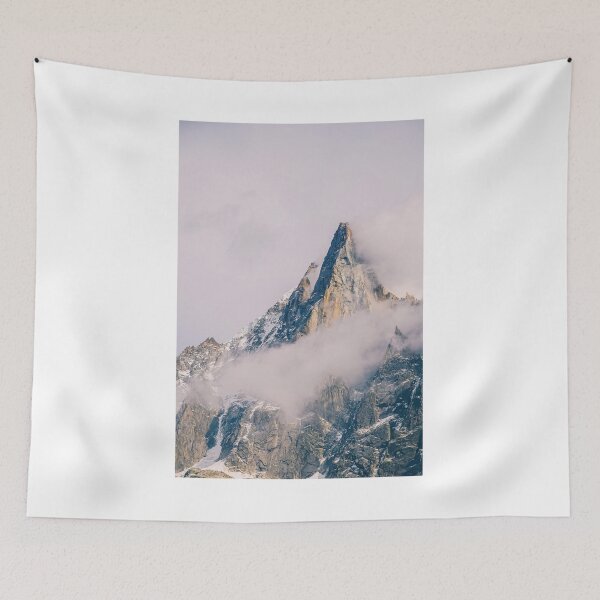 Item preview, Mountain Peak Through Mist Photographic Print designed and sold by Mother-Nature65.
