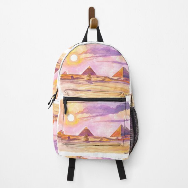 Item preview, Magical Giza Pyramids Sunset in Egypt designed and sold by artshop77.