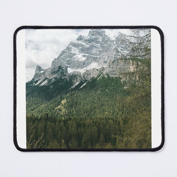 Item preview, White Mountain Peak Over Forest Photographic Print designed and sold by Mother-Nature65.