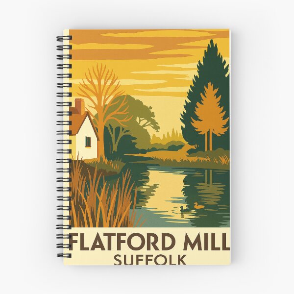 Item preview, Flatford Mill - Suffolk  designed and sold by The Deco Bureau.