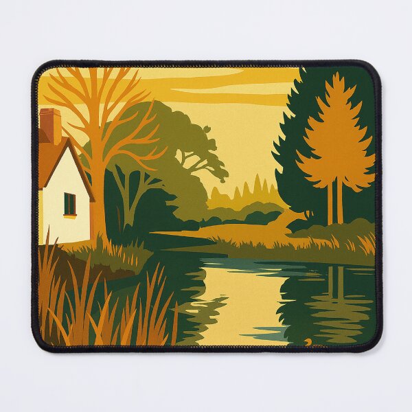 Item preview, Flatford Mill - Suffolk  designed and sold by The Deco Bureau.
