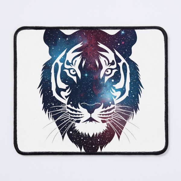Item preview, Tiger, majestic galaxy, starry constellation designed and sold by Super-tshirtco.