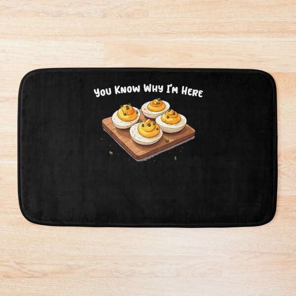 Item preview, Here Dinner You Holiday Humor Gift And Egg For Egg Thanksgiving Fans Lovers Know Retro Deviled Deviled I'm Why Funny designed and sold by PAMELANUNZIO.