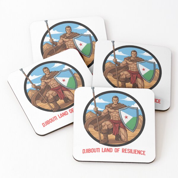 Item preview, Djibouti – Land of Resilience Warrior Art designed and sold by DjibProp.