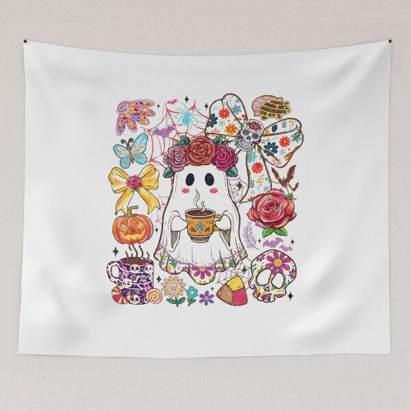 Item preview, Floral Ghost designed and sold by Lucrecefouche.