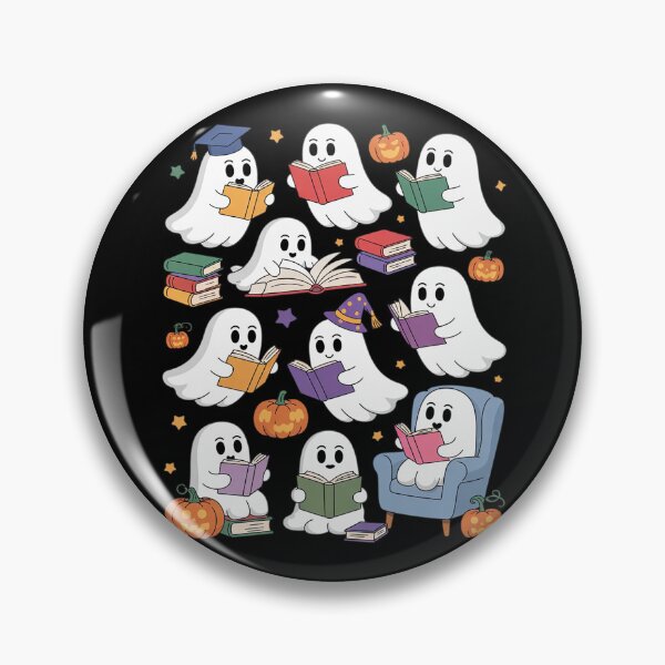 Item preview, Ghost Book Reading Halloween Books Lover Teacher Kids1 designed and sold by RoyTill0Art.
