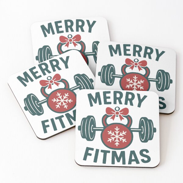 Item preview, Merry Fitmas – Christmas Fitness Kettlebell Design designed and sold by Yankes123.
