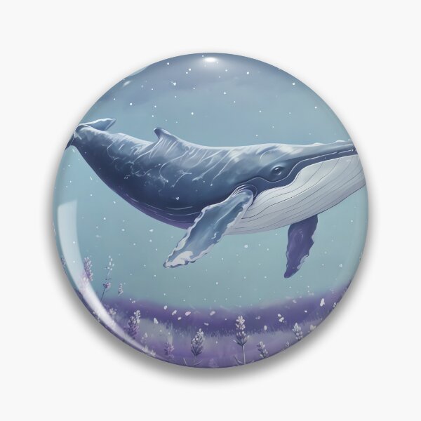 Item preview, Lavender Whale designed and sold by ONYX Pixee.
