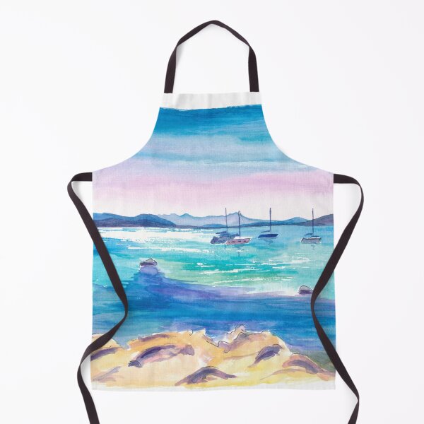Item preview, Beach Stop at La Maddalena Cala Corsara Pristine Beauty designed and sold by artshop77.