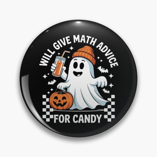 Item preview, Math Teacher Halloween Ghost Math Lover Teachers Woman designed and sold by RoyTill0Art.