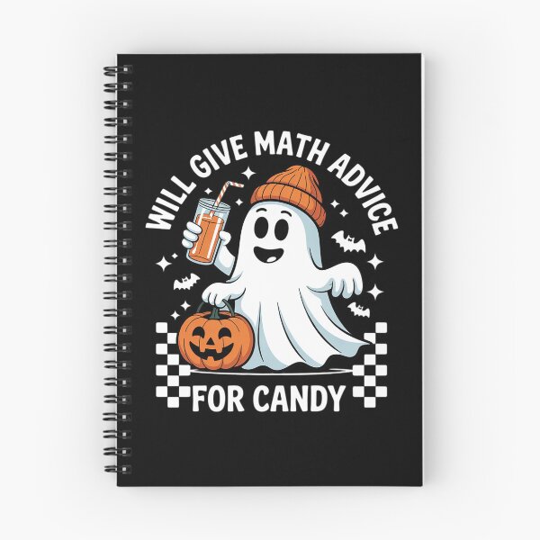 Item preview, Math Teacher Halloween Ghost Math Lover Teachers Woman designed and sold by RoyTill0Art.