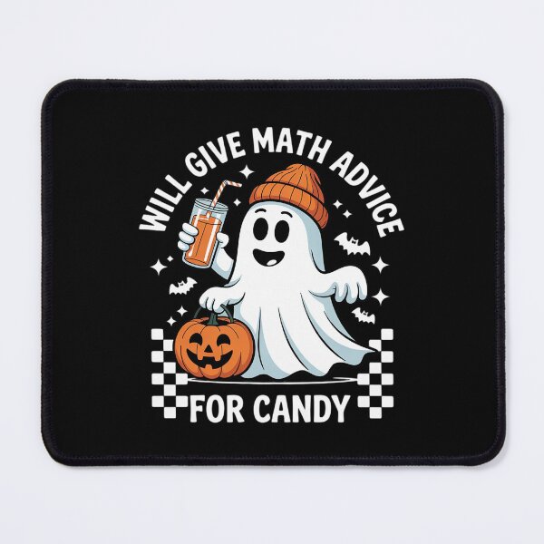 Item preview, Math Teacher Halloween Ghost Math Lover Teachers Woman designed and sold by RoyTill0Art.