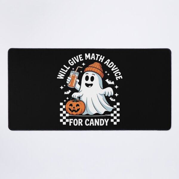 Item preview, Math Teacher Halloween Ghost Math Lover Teachers Woman designed and sold by RoyTill0Art.