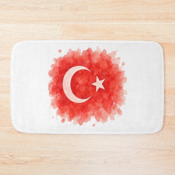 Item preview, Turkish Flag Watercolor – Red Abstract Turkey Design Inspired by Istanbul & Turkish Nation designed and sold by Globalcitytees.
