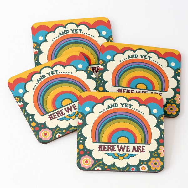 Item preview, And Yet… Here We Are – Words With Meaning – Scandinavian Folk Art by heidiannemorris © designed and sold by FOLK ART FUSION by heidiannemorris.