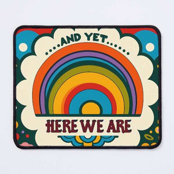 Item preview, And Yet… Here We Are – Words With Meaning – Scandinavian Folk Art by heidiannemorris © designed and sold by FOLK ART FUSION by heidiannemorris.