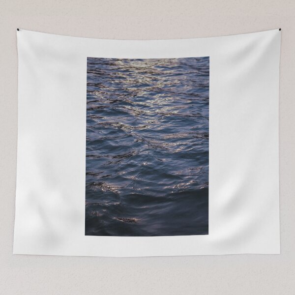 Item preview, Blue Ocean Waves Photographic Print designed and sold by Mother-Nature65.