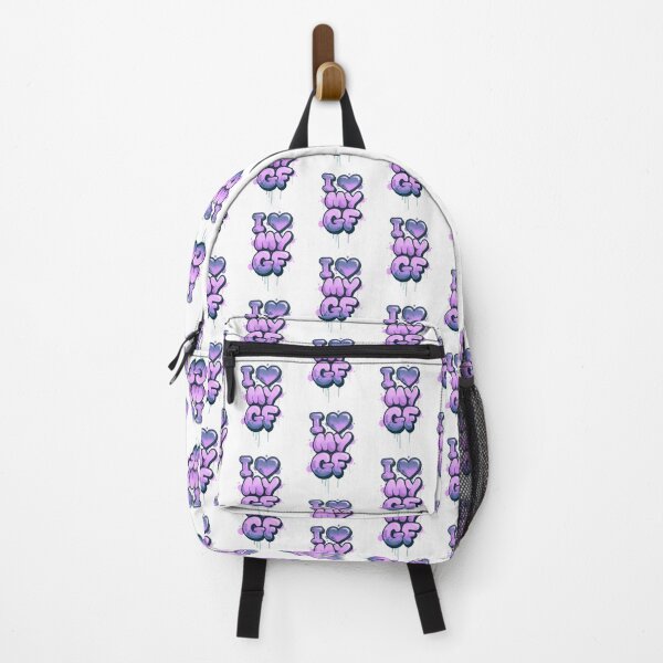Item preview, Purple Graffiti I Love My GF designed and sold by Panda Creative Studio.