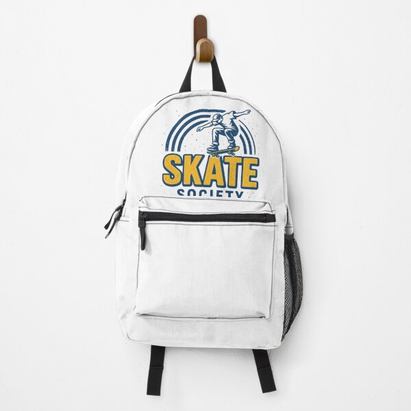 Item preview, Skate Society – Retro Skater Jump Logo Design designed and sold by BRONX71.