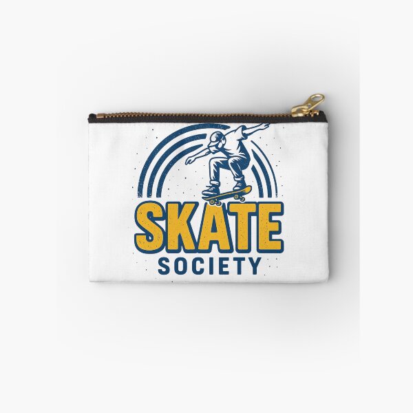 Item preview, Skate Society – Retro Skater Jump Logo Design designed and sold by BRONX71.