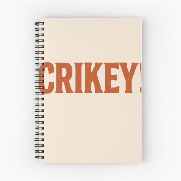 Item preview, CRIKEY! Vintage Retro Text Design – Funny Aussie Expression designed and sold by johnExpress02.