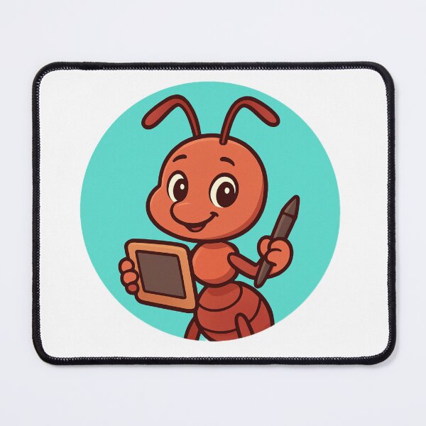 Item preview, Cute Cartoon Ant Mascot Digital Artist designed and sold by AndreiTS90.