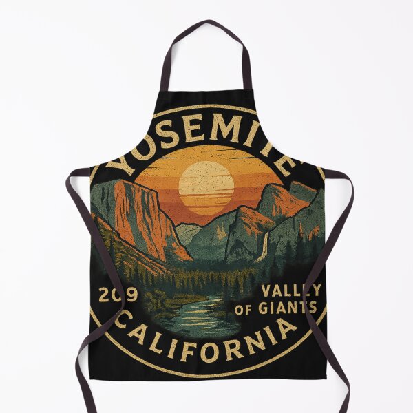 Item preview, Yosemite, California – 209 Valley of Giants Retro National Park designed and sold by Laughprints.