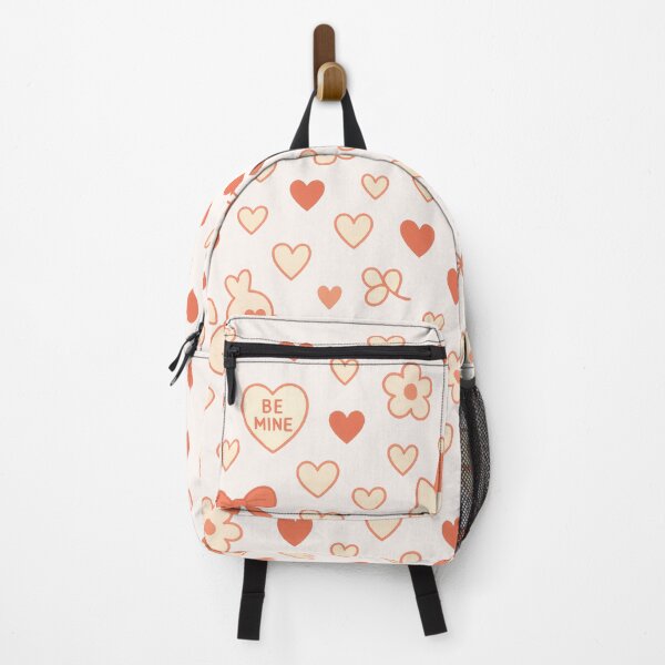 Item preview, Minimalist Valentine Pattern – Hearts, Flowers and Cute Animals designed and sold by Ombrya.