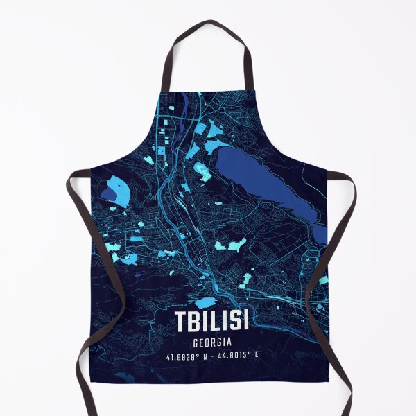 Item preview, Tbilisi Midnight City Map designed and sold by HomeLivingCo.
