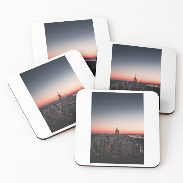 Item preview, City Scape Sunset Photographic Print designed and sold by Mother-Nature65.