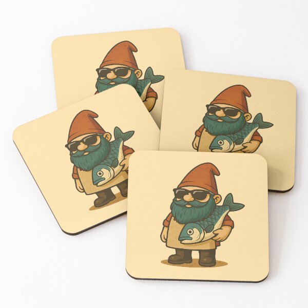 Item preview, The Fishing Gnome! designed and sold by Cookies Rider Store.