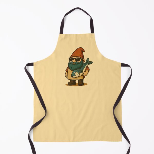 Item preview, The Fishing Gnome! designed and sold by Cookies Rider Store.