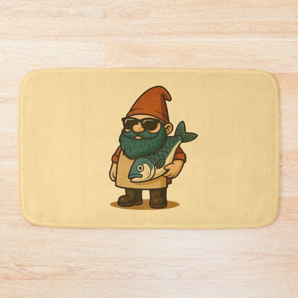 Item preview, The Fishing Gnome! designed and sold by Cookies Rider Store.