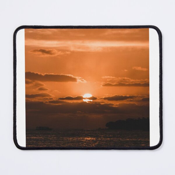 Item preview, Cloudy Sunset Calm Water Photographic Print designed and sold by Mother-Nature65.