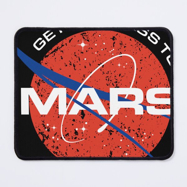 Item preview, MARS – Total Recall Red Planet Program (Distressed NASA Parody) designed and sold by redwane.