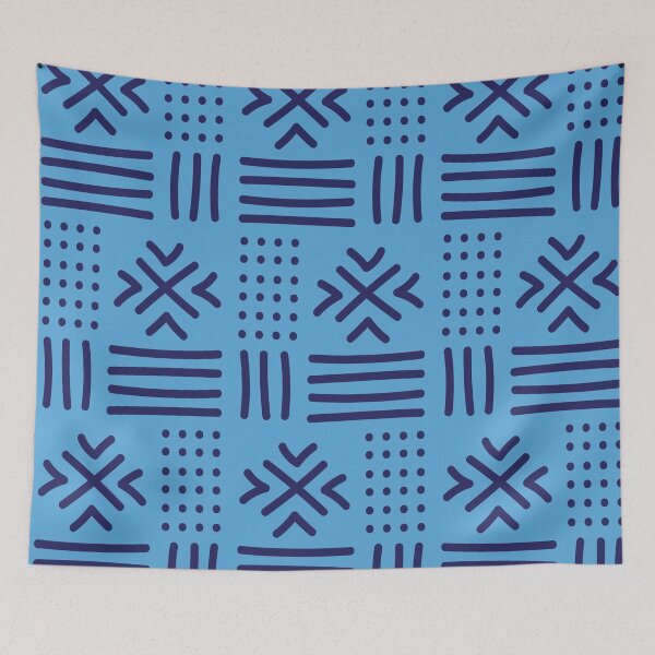 Item preview, African textile pattern - Bogolan designed and sold by Wolagno.