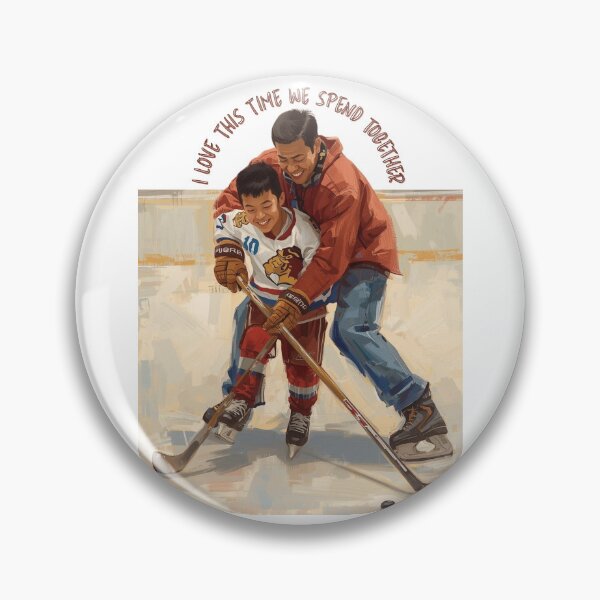 Item preview, I Love This Time We Spend Together – Father & Son Hockey designed and sold by smitke.