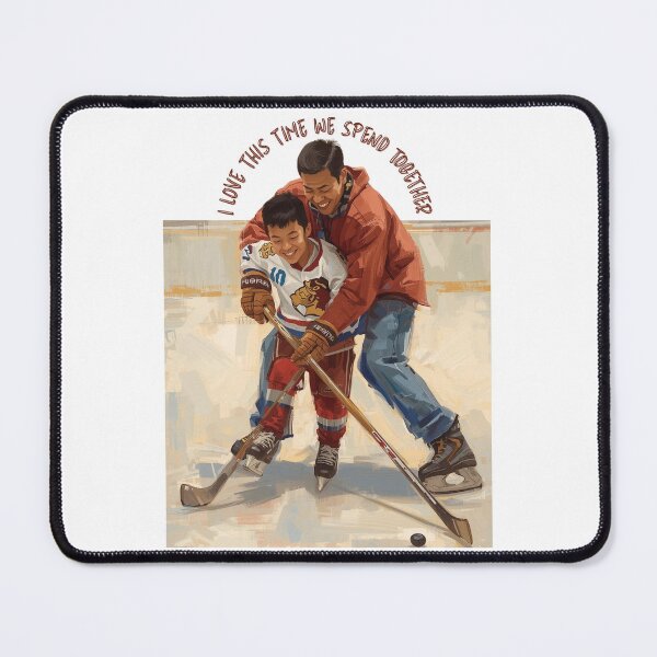 Item preview, I Love This Time We Spend Together – Father & Son Hockey designed and sold by smitke.